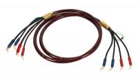 Van Den Hul The Nova 3m BERRI bi-amping (4-4) red