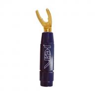 Van Den Hul BERRI Bus Connector with Spade 10 mm Blue
