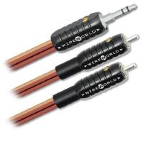 Wire World (ECN1.5M) Nano-Eclipse Mini Jack to 2 RCA 1.5m