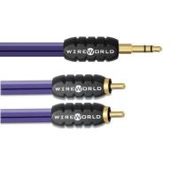 Wire World (PUN1.0M) Pulse 3.5mm to 2 RCA 1.0m